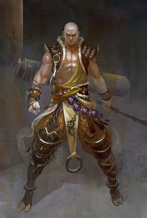 Monk D&D Character Dump | Fantasy character design, Character design ...