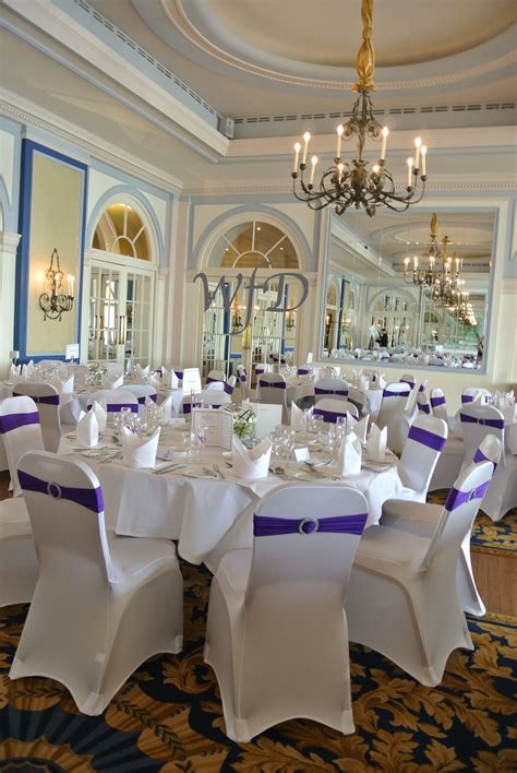 Imperial hotel Torquay wedding, chair covers, sashes and table designs ...