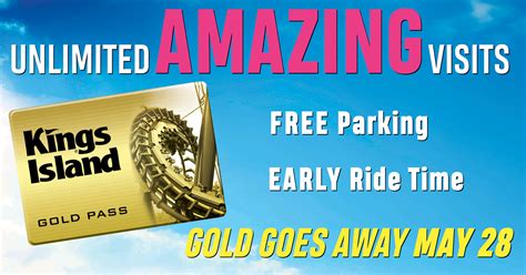 Kings Island - A Gold Season Pass is the ultimate way to... | Facebook