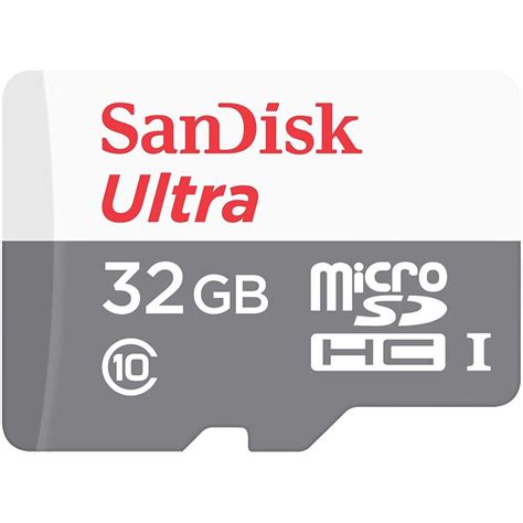 SanDisk Ultra Lite MicroSDHC Class 10 UHS-I 100MB/s Card - 32GB