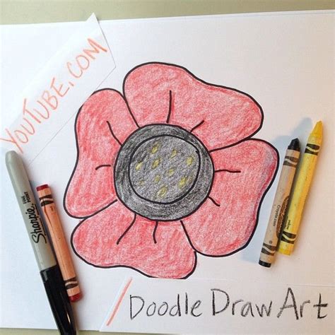 Learn how to draw this easy poppy for kids! In this easy drawing lesson I'll show you step-by ...