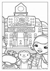 Doc McStuffins Coloring Pages Free Printable PDFs  WakeTheKids sketch template