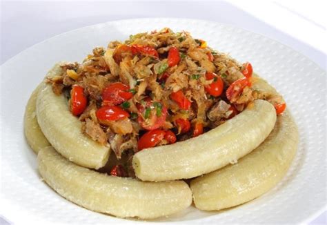 Green Fig And Saltfish - St. Lucia's National Dish | Haitian food ...