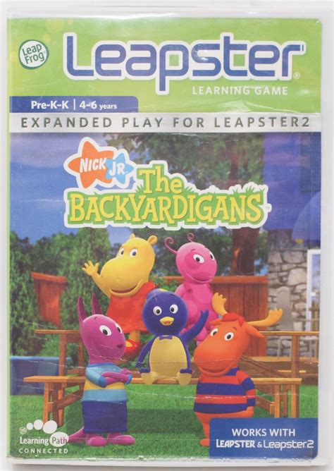 LeapFrog Leapster Nick Jr. The Backyardigans Learning Game, Ages 4-6 NEW