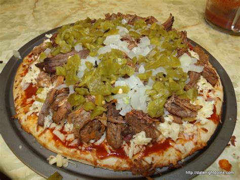 Fiery Cowboy Pizza - Date Night Doins