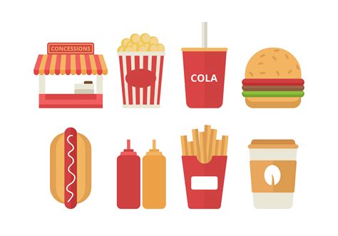 Concession Food Vector Art, Icons, and Graphics for Free Download