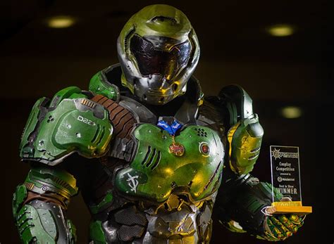 Meet the man inside this incredible Doom cosplay | PC Gamer