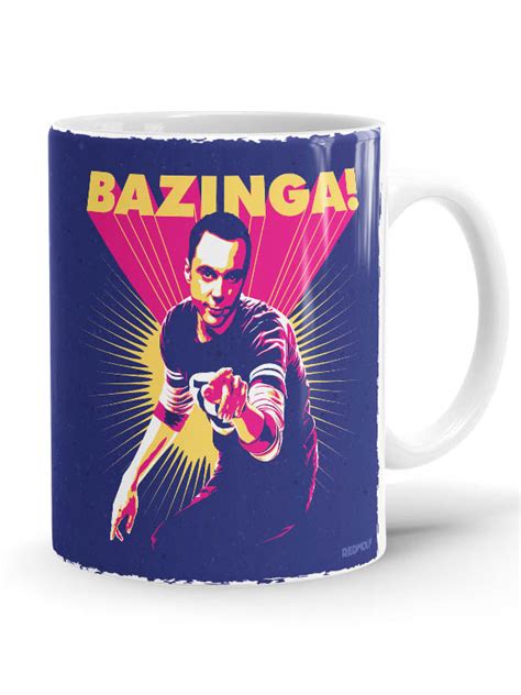 Sheldon: Bazinga! | Official The Big Bang Theory Coffee Mugs | Redwolf