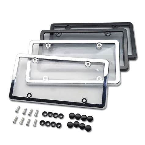 -Plastic License Plate Frame in 2021 | License plate frames, Plate frames, License plate