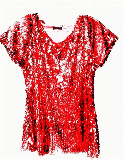 Shop Kami Shade' - Red Sequin Cap Sleeve Top/Blouse, $81.50 (http://www ...