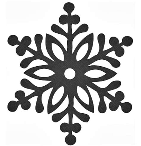 Printable Snowflake Templates That Will Get Your Kids Through Any Snow Day | Snowflake template ...