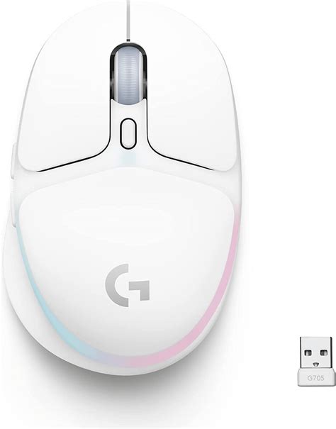 Buy Logitech G705 Wireless Gaming Mouse, Customizable LIGHTSYNC RGB Lighting, Lightspeed ...