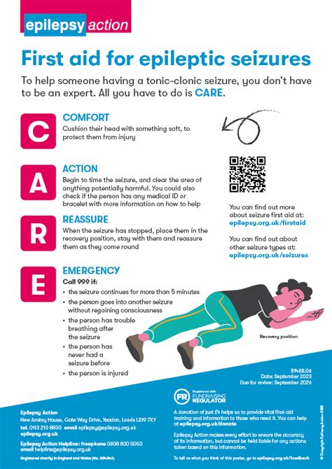 Printable Seizure First Aid Poster - prntbl.concejomunicipaldechinu.gov.co