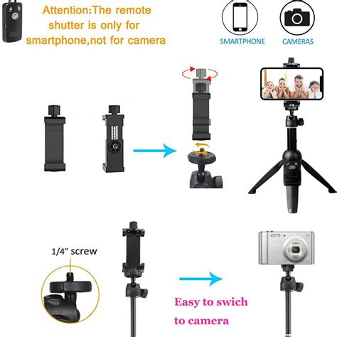 Portable Selfie Stick Phone Tripod With Wireless Remote Shutter - Black | at Mighty Ape NZ