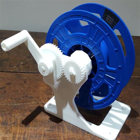 Crank Power Spool Winder #3DThursday #3DPrinting - Perfect 3D Printing ...