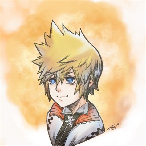 This i a drawing of Roxas I did yesterday. I hope that yall like it ...