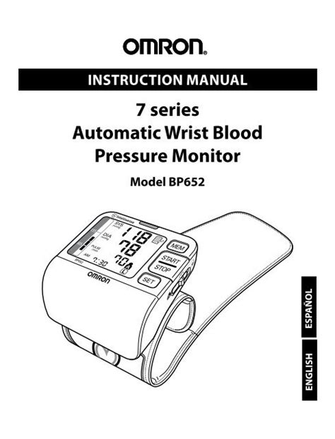 7 series Automatic Wrist Blood Pressure Monitor - Omron