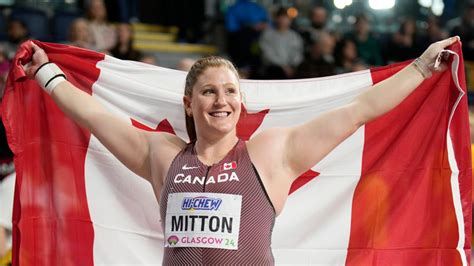 Sarah Mitton wins gold at world championships