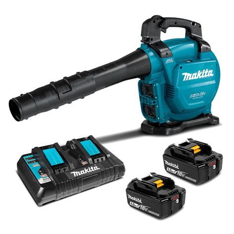 Makita 36V (18V x 2) 5.0Ah Li-ion Cordless Brushless Blower / Vacuum Combo Kit | eBay