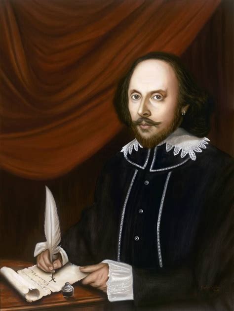 William Shakespeare's Exclusive Portrait (comes w frame) Painting in 2021 | Shakespeare portrait ...