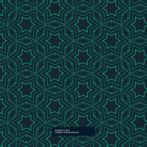 Blue background with a green pattern | Free Vector