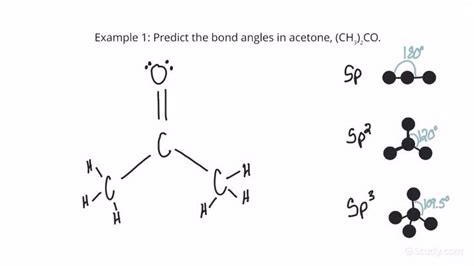 How to Predict Bond Angles in a Small Organic Molecule | Chemistry | Study.com