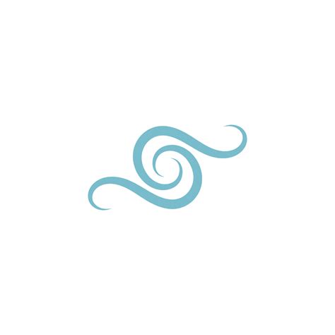 Wind icon logo design template vector 6620688 Vector Art at Vecteezy