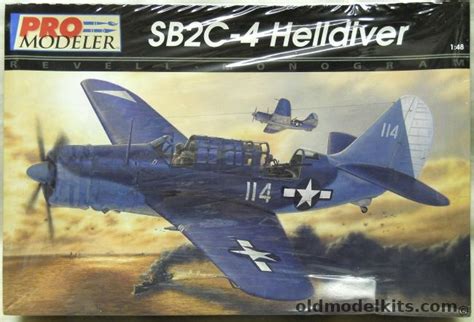 Monogram 1/48 Curtiss SB2C-4 Helldiver Pro Modeler Issue - (SB2C1), 85-5935