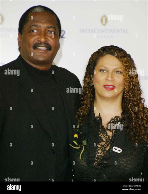 Matthew and Tina Knowles, the parents of the signer Beyonce, at the Nordoff Robbin's Silver Clef ...