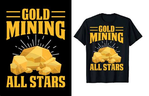 Vintage Gold Panning T-shirt Design Graphic by tee_expert · Creative ...