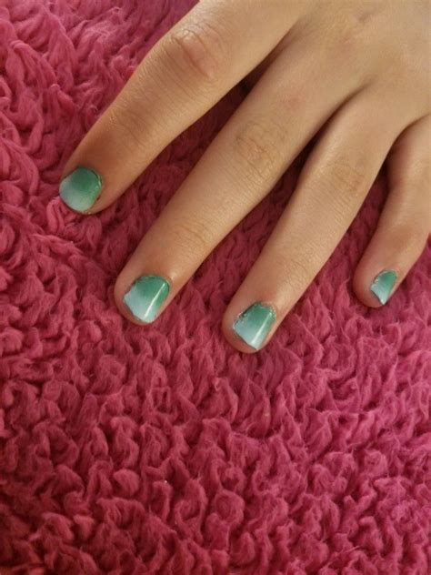 Blue gradient | Nail art, Nails, Creative