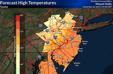 N.J. weather: Thunderstorm threat and cold blast to follow Tuesday’s warmup - nj.com