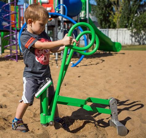 Accessible Digger - Blue Imp Playground Equipment