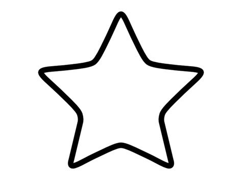 Star Symbol Text Star Icon Transparent Background - Clip Art Library