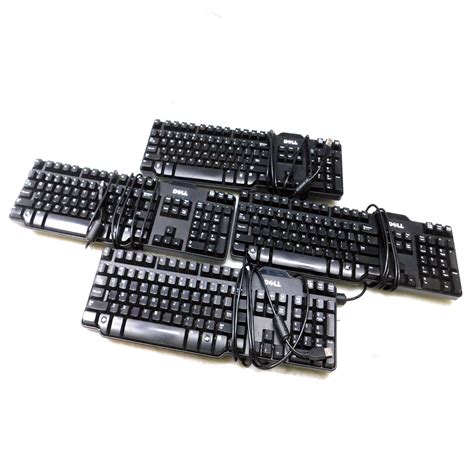 Dell L100 Slim Wired USB Desktop Keyboard 104-Keys Black Finish (4)