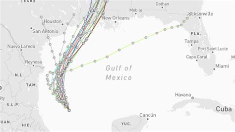 Tropical storm spaghetti models: Tracker, Florida impact