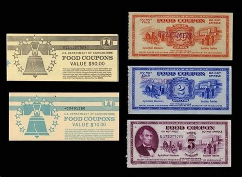 Why Are Food Stamps Kept in the National Numismatic Collection? | Food ...