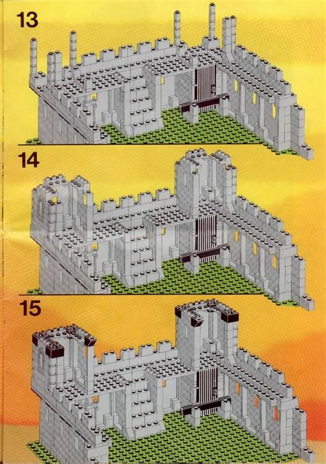 Classic lego, Lego castle, Lego instructions