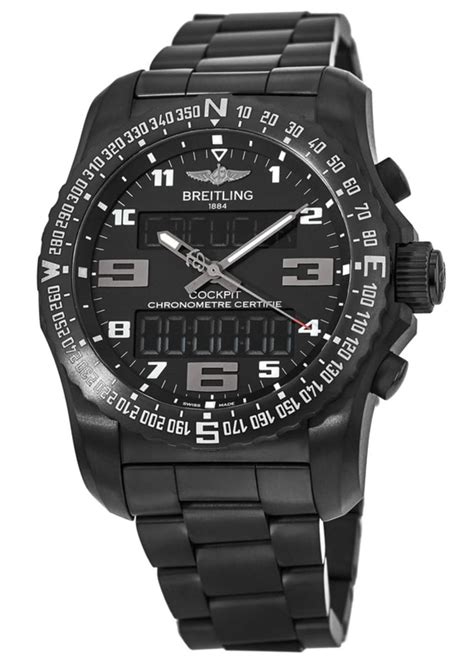 Breitling Professional Cockpit B50 Black Titanium Men's Watch VB501022/BD41-176V