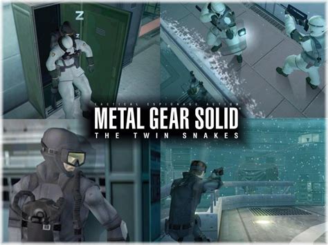 Metal Gear Solid: The Twin Snakes wallpaper by liquidocelot96 on DeviantArt