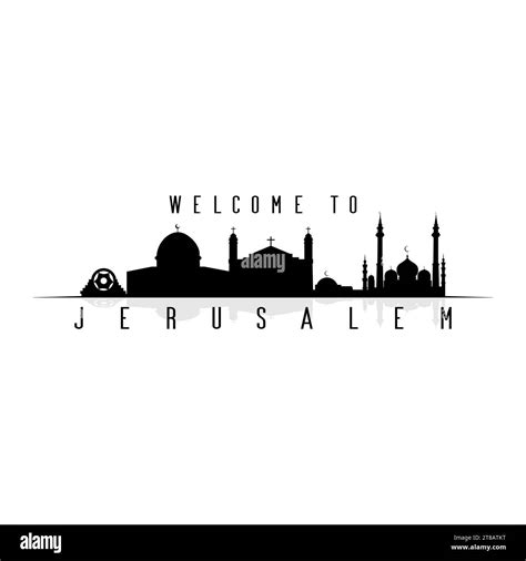 Jerusalem skyline Cut Out Stock Images & Pictures - Alamy