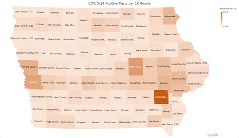 Iowa: COVID-19 Positive Test per 1K People : r/Iowa