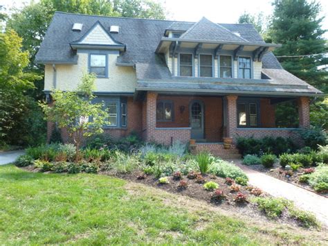 Craftsman style home landscape design in Merion Square - Craftsman - Landscape - philadelphia ...