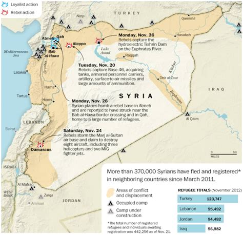 Syrian rebels advance over past week - The Washington Post