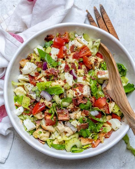 Add this Clean Eating High Protein Chopped Salad to Your Meal Plan! | Clean Food Crush