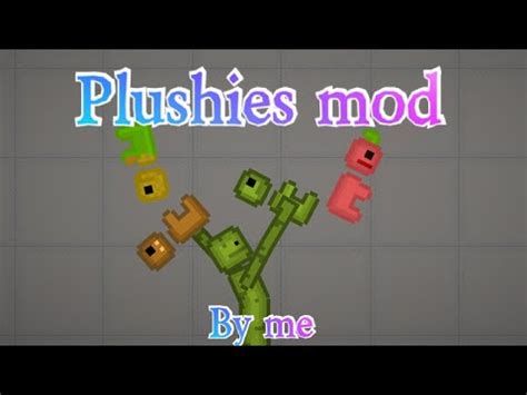 Plush mod | Melon Playground (Made by me) - YouTube