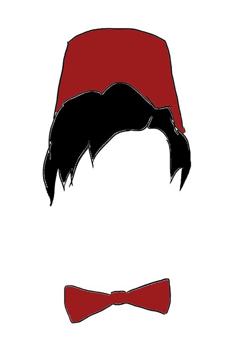 "Eleventh doctor fez and bowtie" by loreleyy | Redbubble