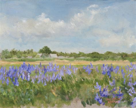 Lupine Flower Field by Casey Chalem Anderson | Artfully Walls