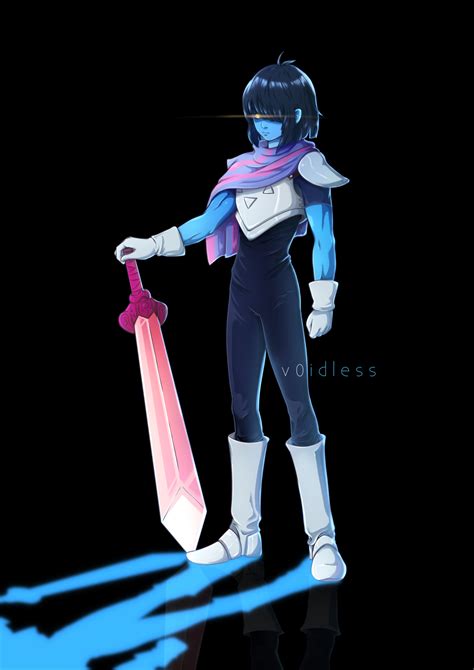 Deltarune - Kris by v0idless on DeviantArt