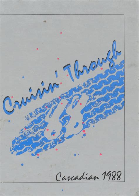 1988 yearbook from Cascade High School from Turner, Oregon for sale